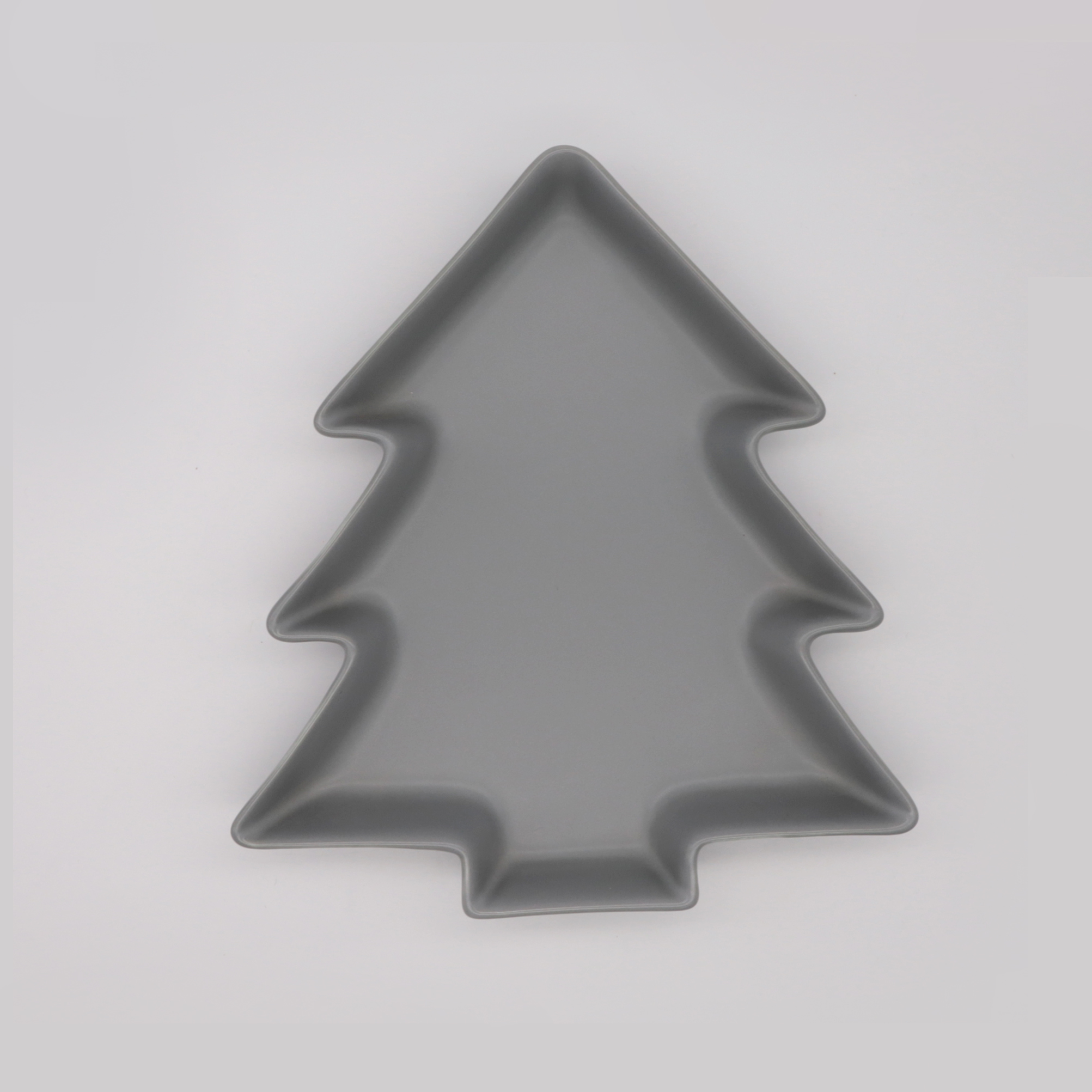 ZH-1963tree shape plate 22.1cm