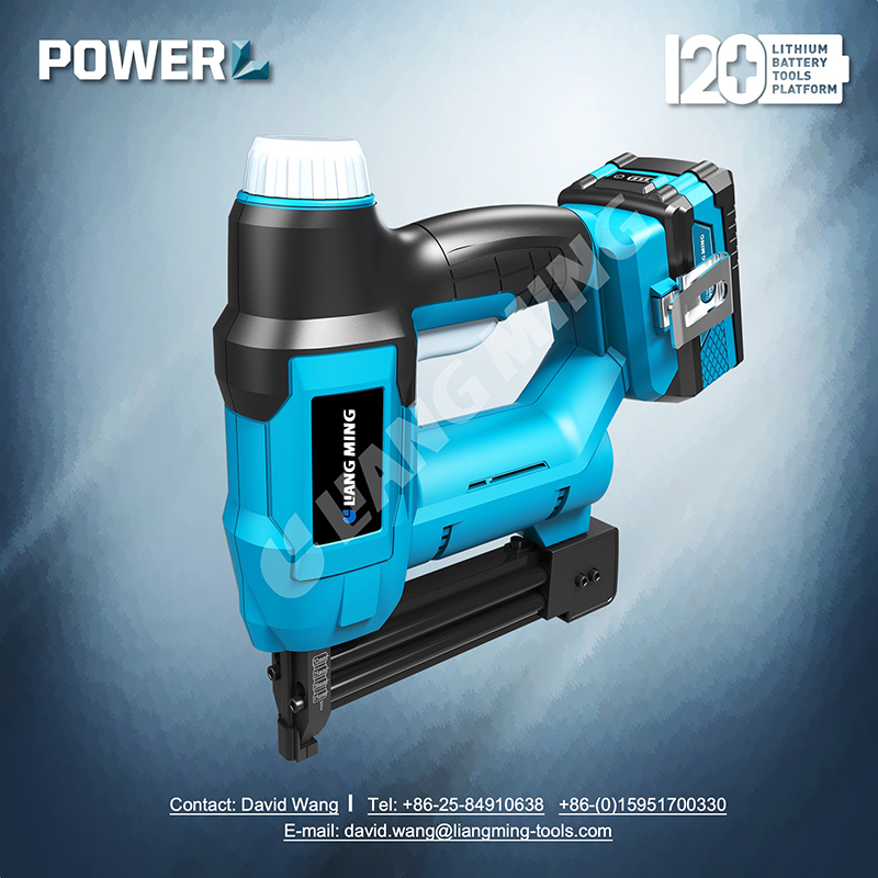 18V lithium battery cordless nail gun
