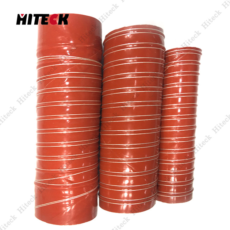 Flexible high temp silicone duct hose ducting hose
