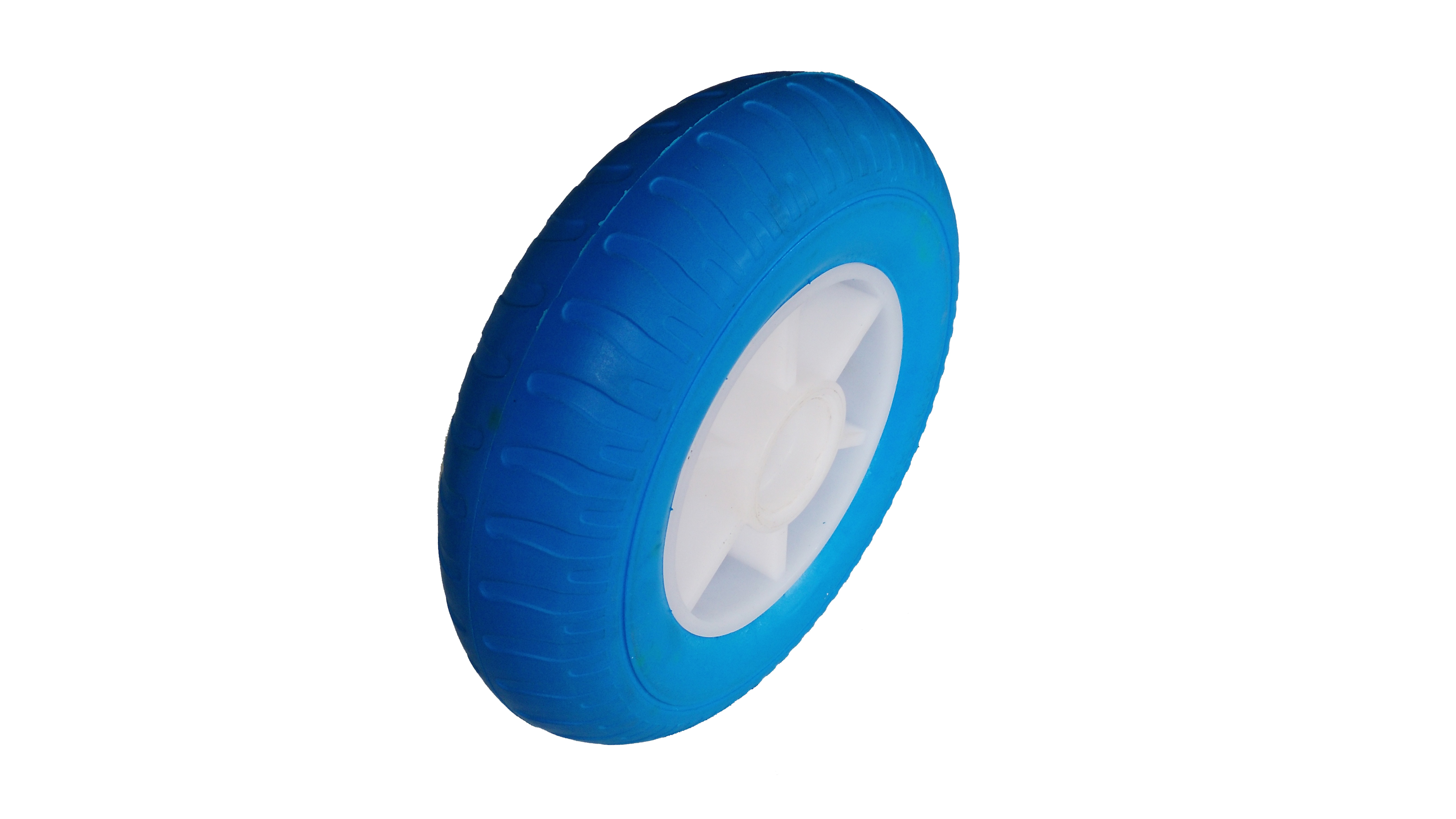 Garden cart non-inflate wheel