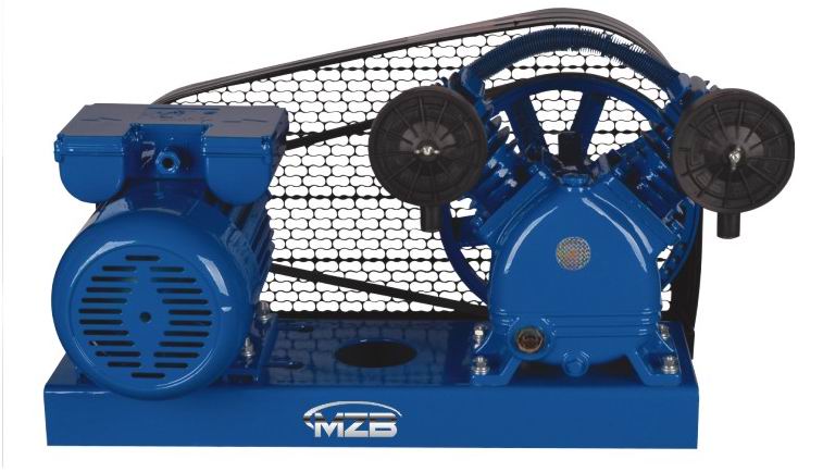 Base plate air compressor