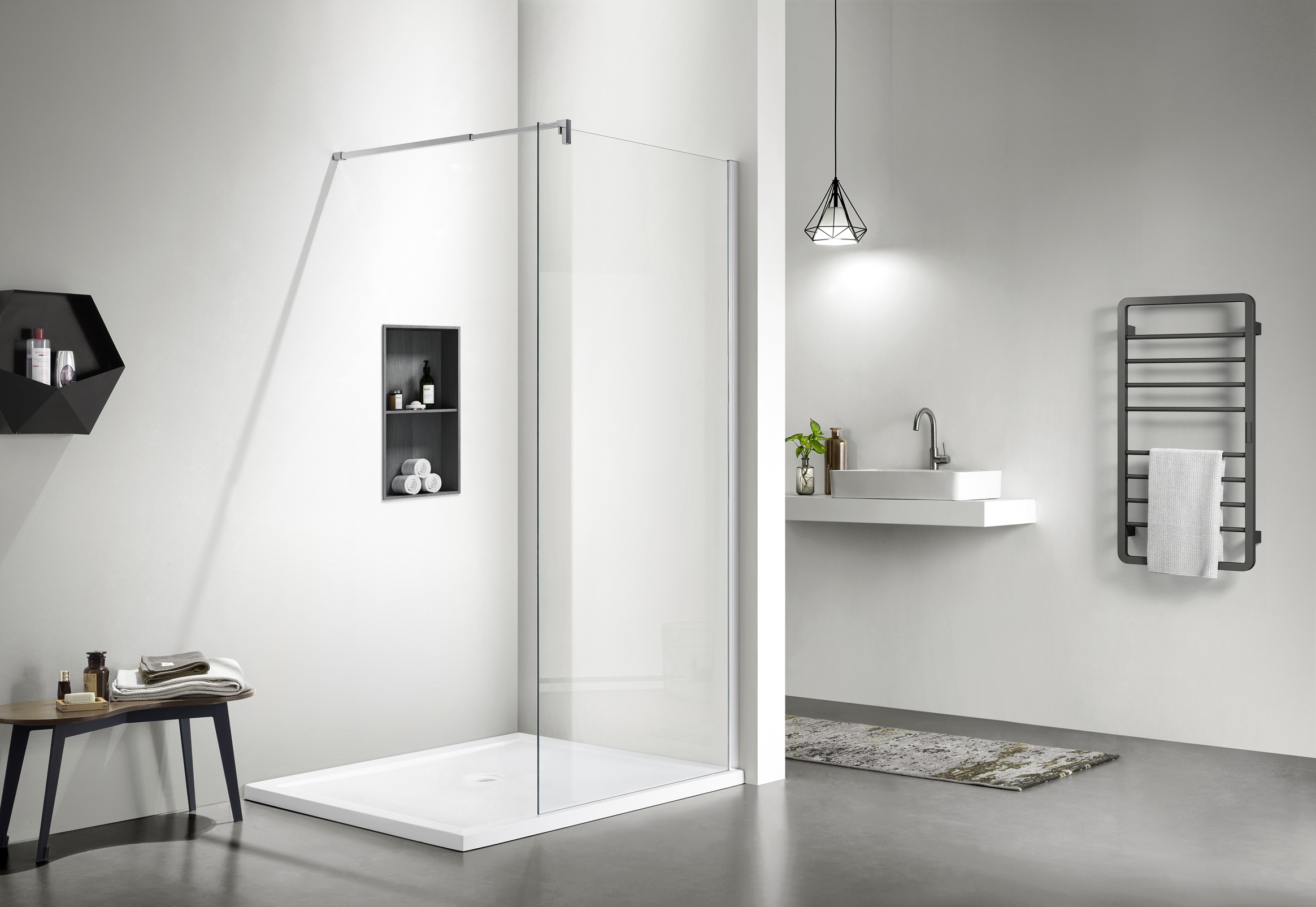 Wet room/Walk in shower