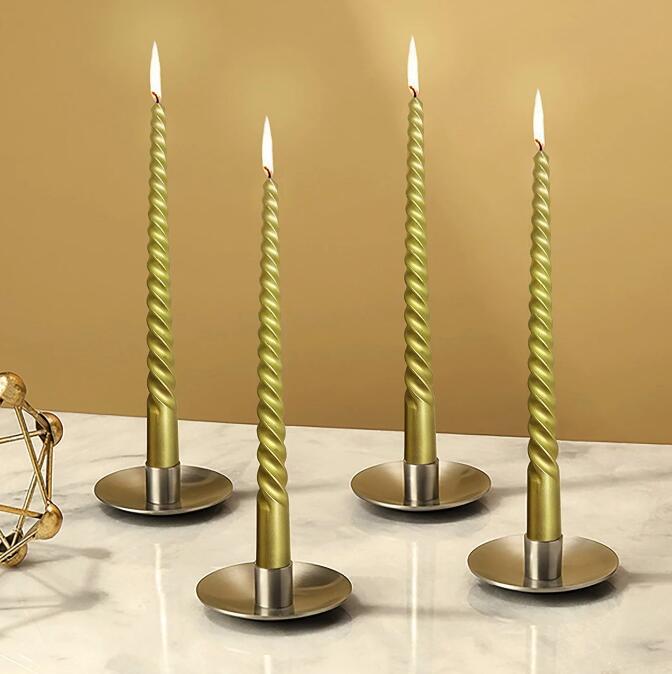 Wholesale Flameless Birthday Party Threaded spiral Candle