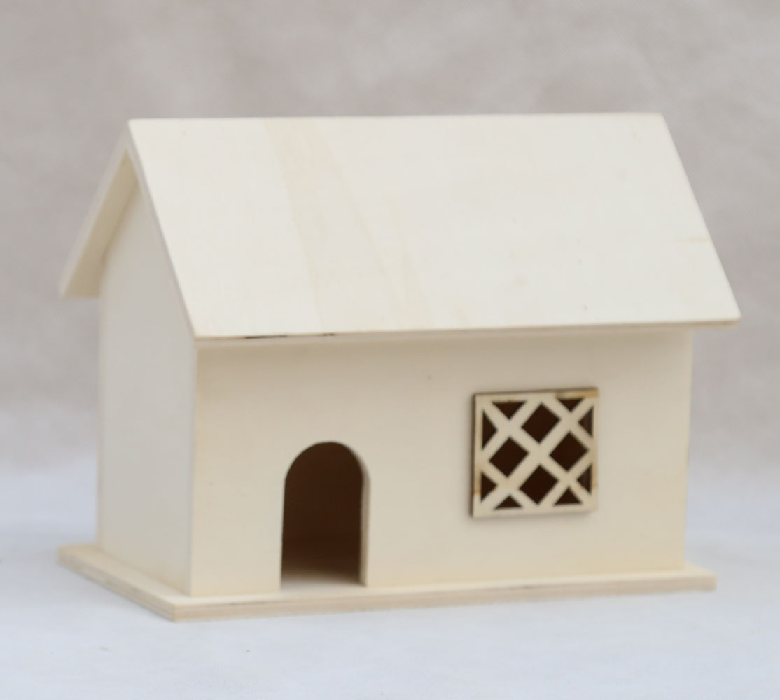 Wooden bird nest pet nest