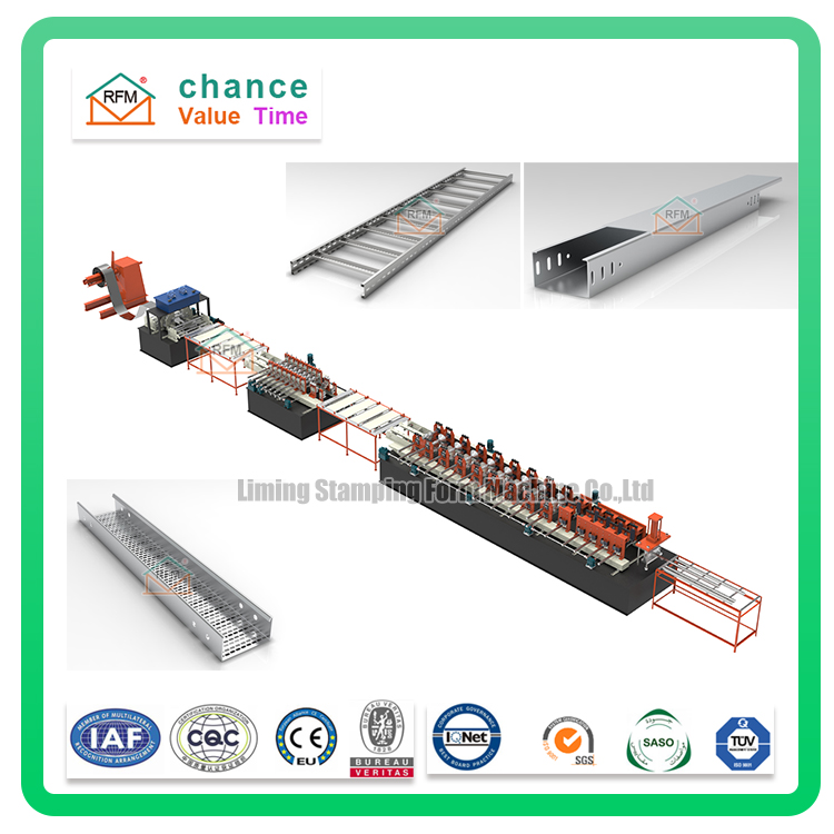 Cable Tray Roll Forming Machine