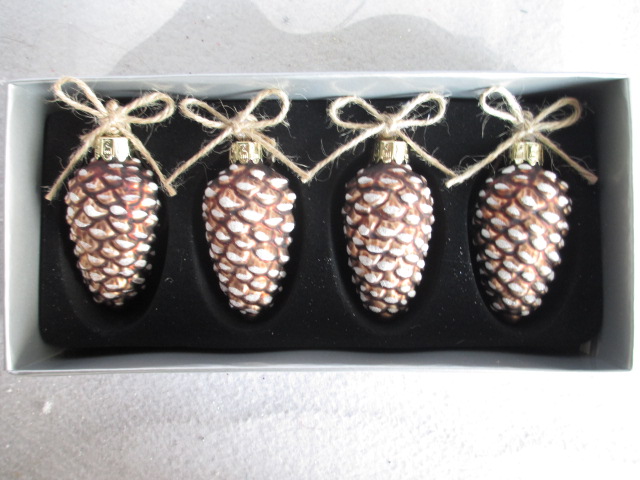 Glass Xmas Ornaments
