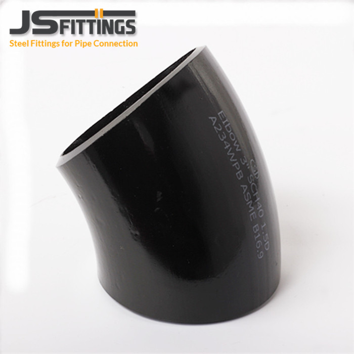 ASTM A234WPB Carbon Steel Pipe Elbow For Water Disposal