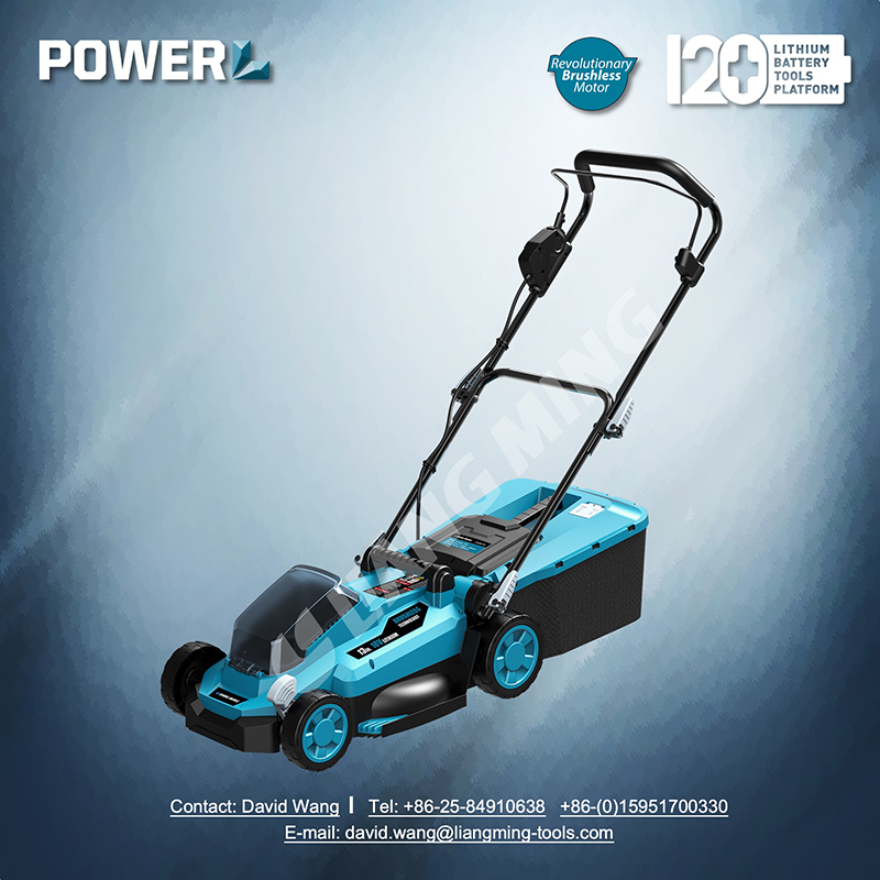 18V brushless lithium battery cordless lawn mover