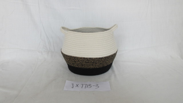 Cotton rope basket