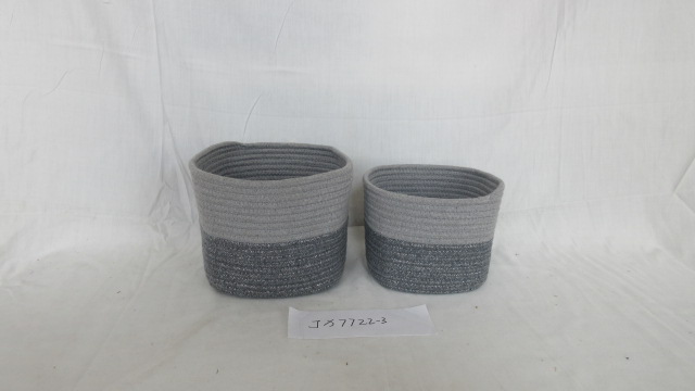 Cotton rope basket