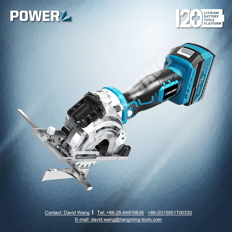 18V lithium battery cordless plunge saw