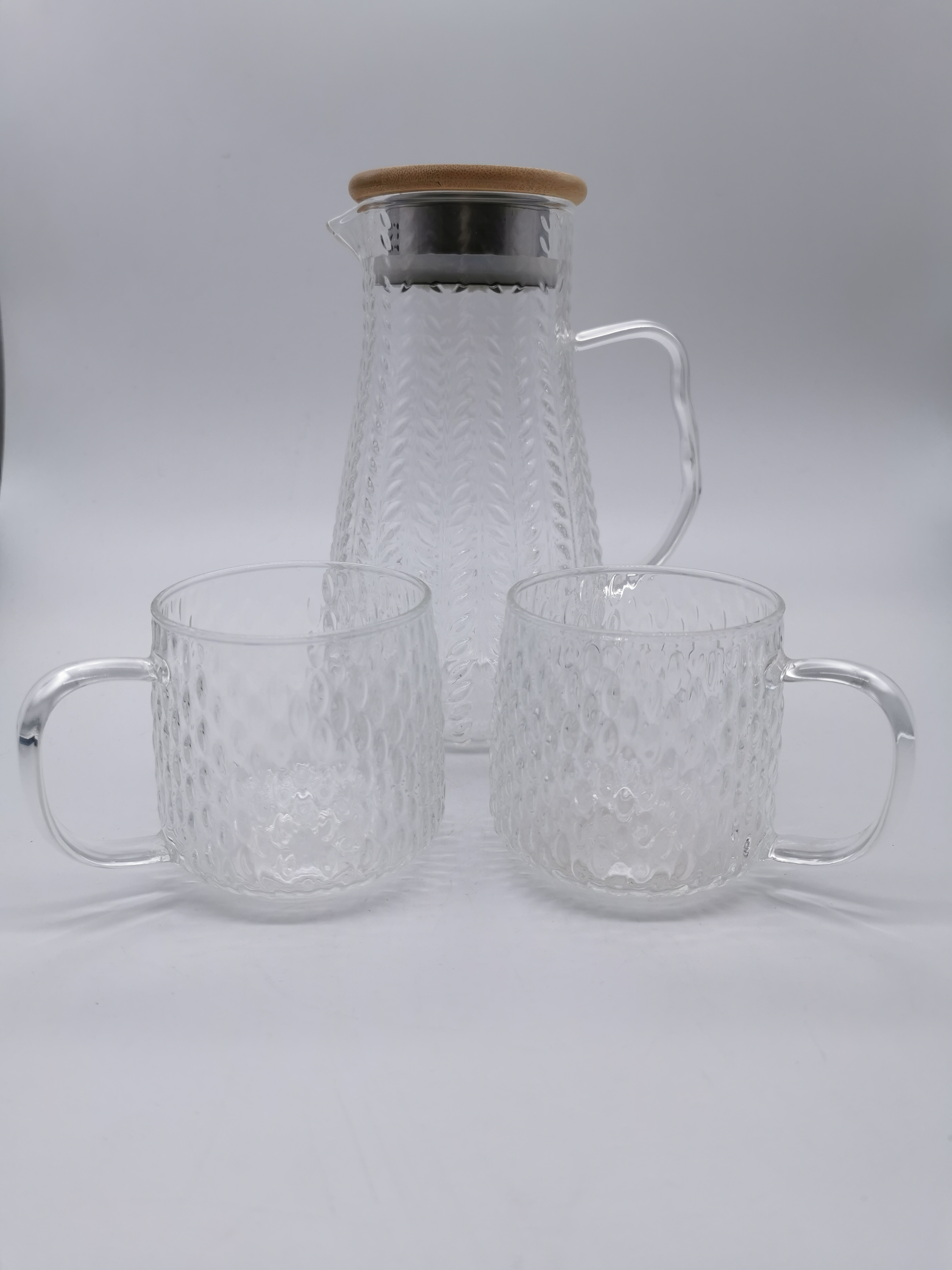 Borosilicate pitcher set