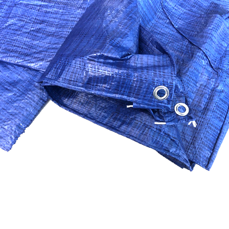 45g/m2 50gsm 55gsm 60g/m2 blue color light duy pe tarpaulin sheet