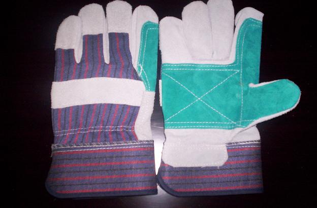 Leather working gloves
