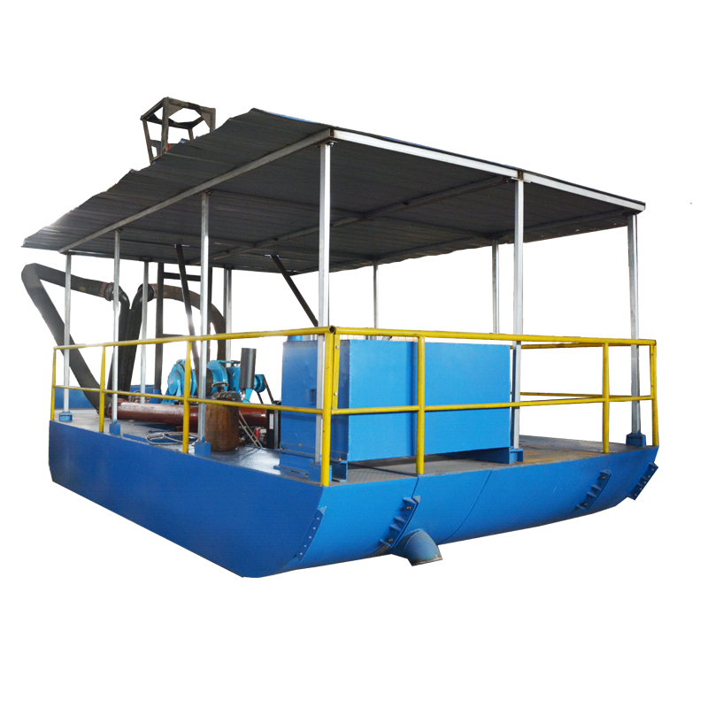 High Efficiency Small Dredger with Sand Suction Pump