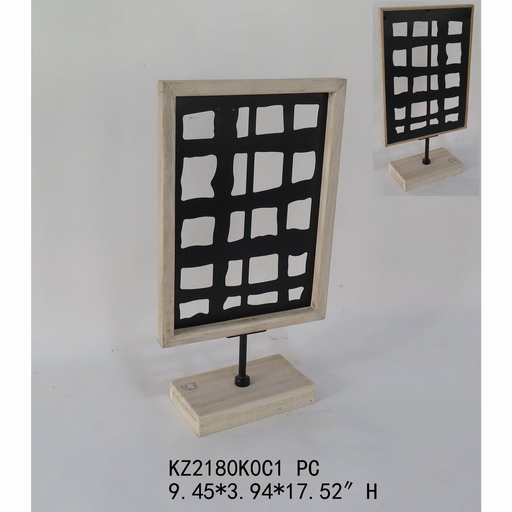 metal/wood wall decor