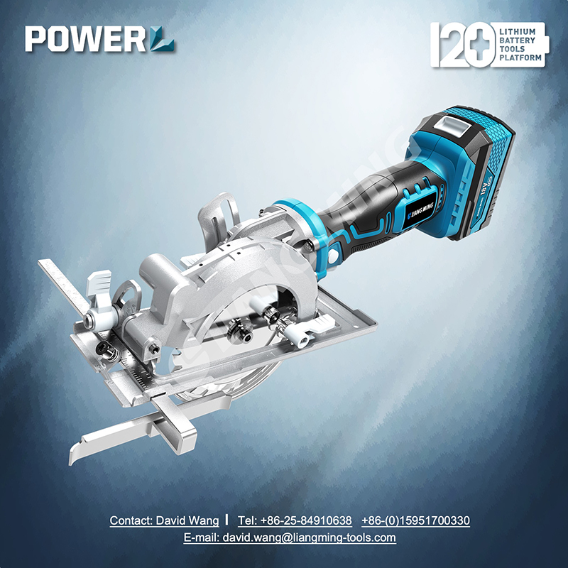 18V lithium battery cordless circular saw