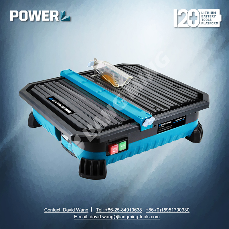 18V lithium battery cordless tile cutter
