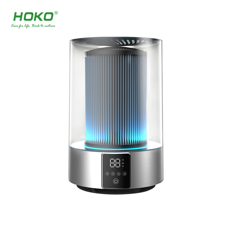 3L Capacity Maximum 300ml/H Sleep, Timing, Constant Humidity Automatic Mode Cool & Warm Mist Humidifier with Sterilization