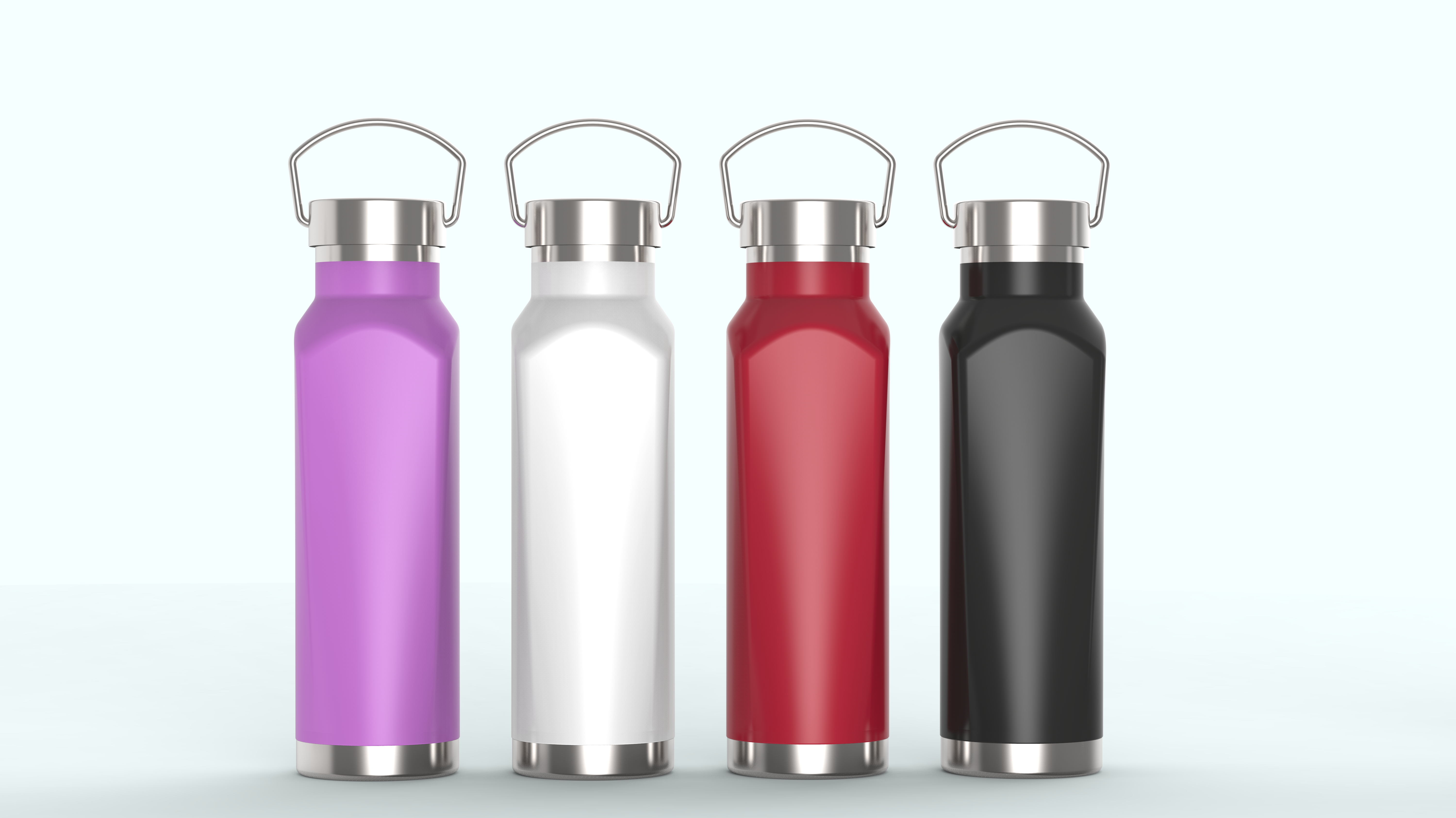 Double wall stainless steel vacuum insulation flask 500ML/700ML