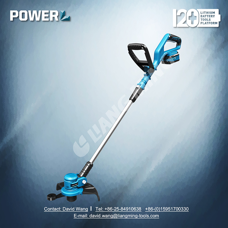18V lithium battery cordless grass trimmer