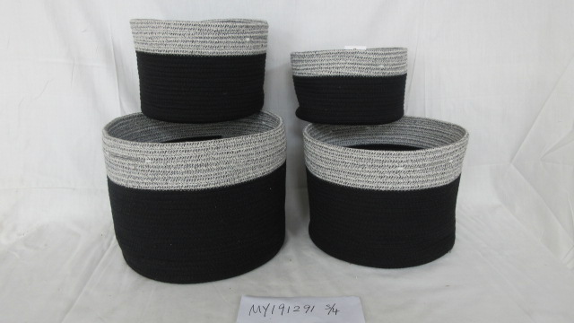 Cotton rope basket