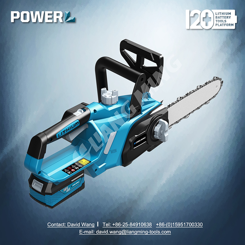 18V lithium battery cordless chain saw
