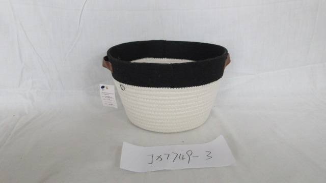 Cotton rope basket