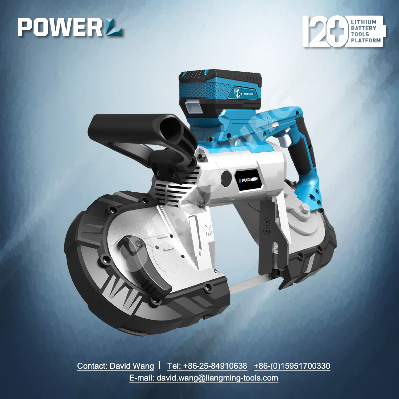 18V lithium battery portable cordless band saw