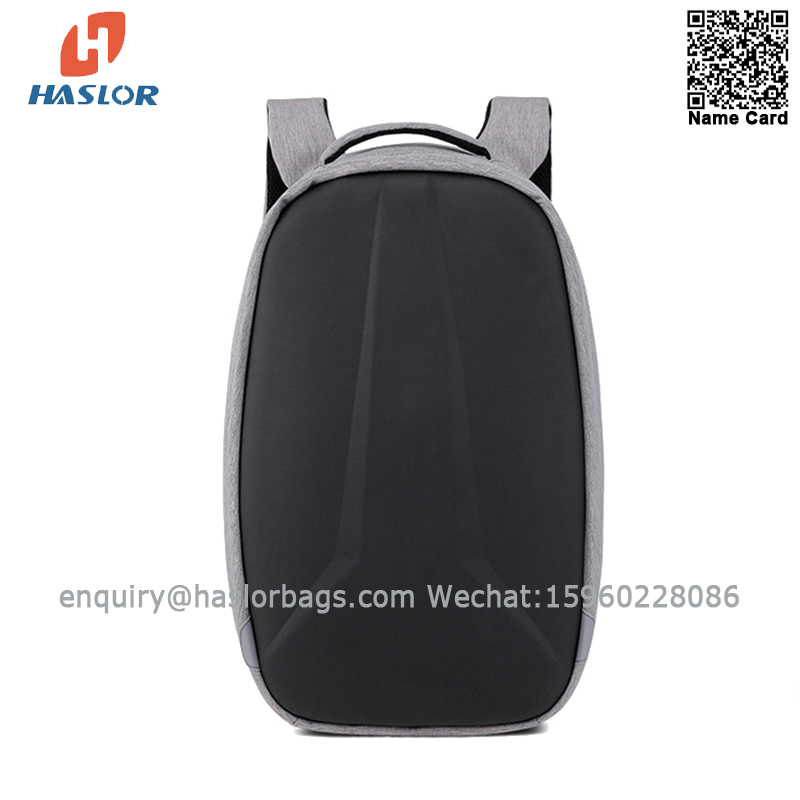 0114 B haslor Backpack USB traveling bag， Male and female students schoolbag laptop backpack