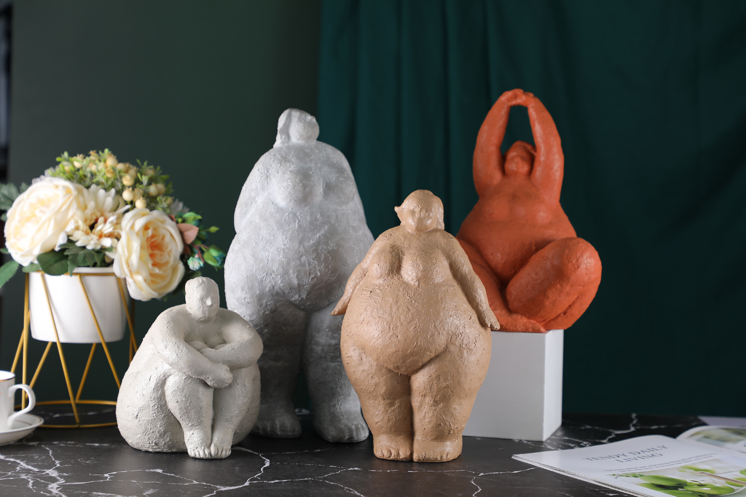 Polyresin Fatty Girl