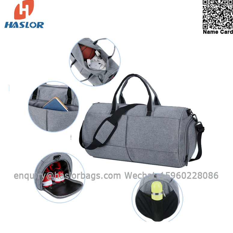 Waterproof Travel Duffle Bags Gym with Shoe Compartment,Wholesale Sport Gym Bag Custom Logo,Mens Custom Gym Bag Sport
