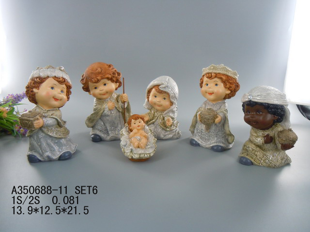 9"Kids nativity