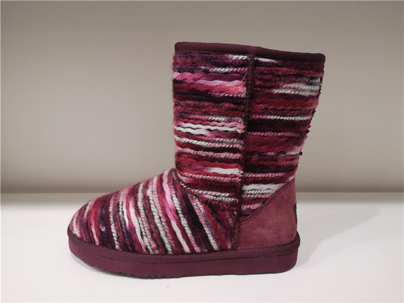 Fashion Sheepskin/Fake fur Snow Boot Winter shoes Water-Resistant
