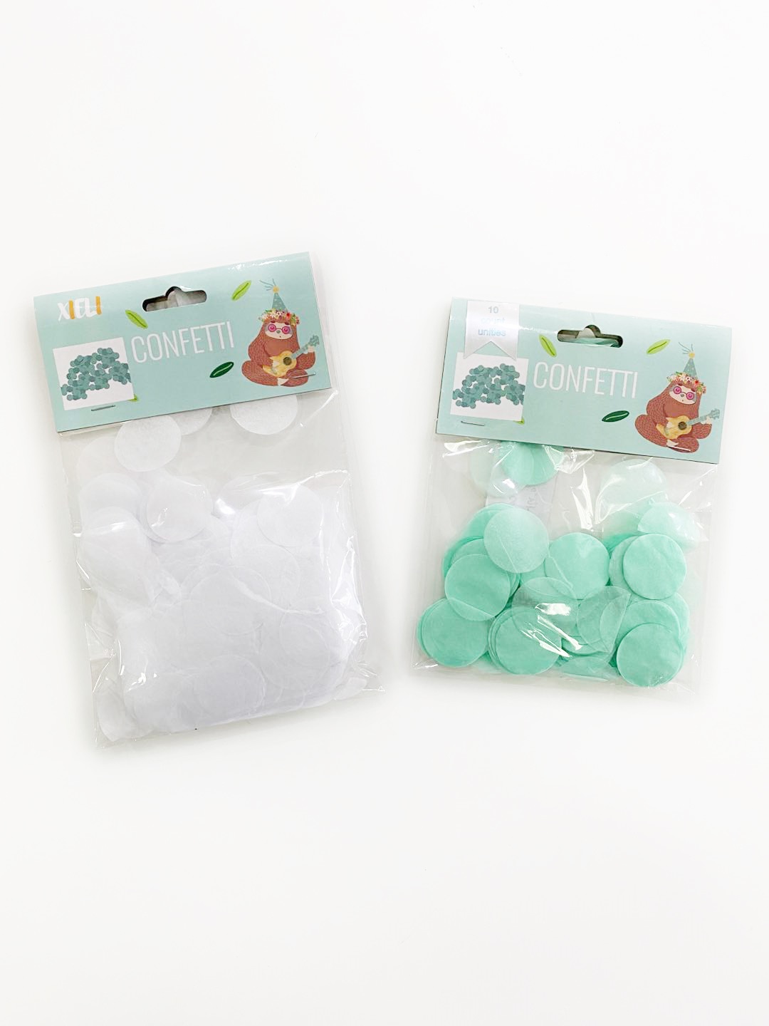 Party Sloth Paper Confetti