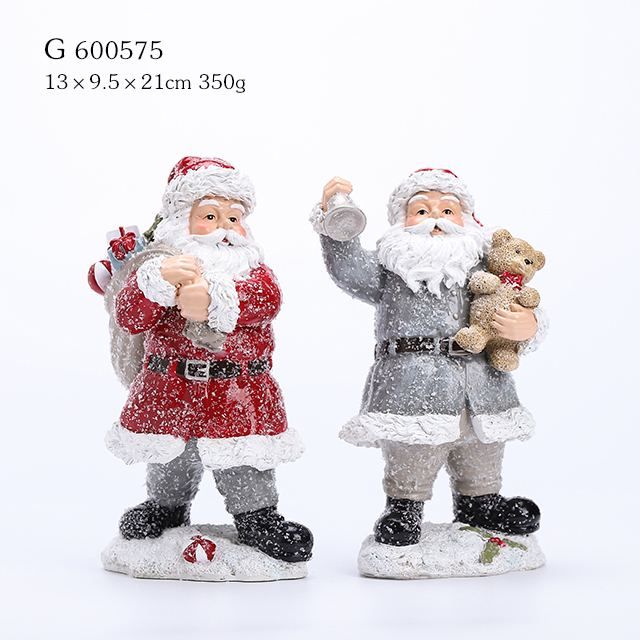 2/A resin santa figurine