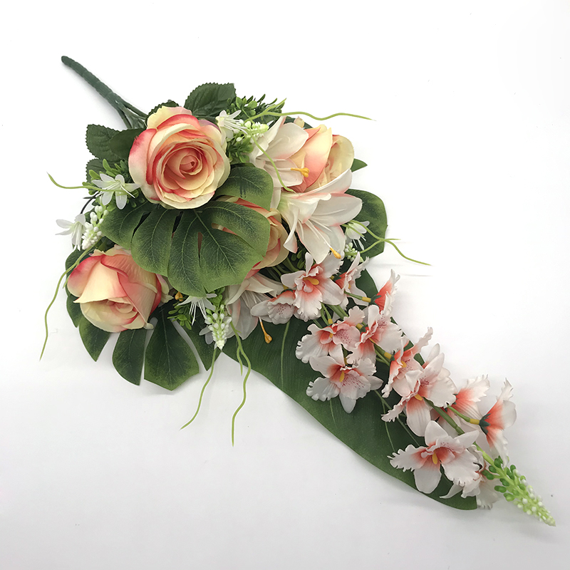 14 scalloped rose&lily&Phalaenopsis