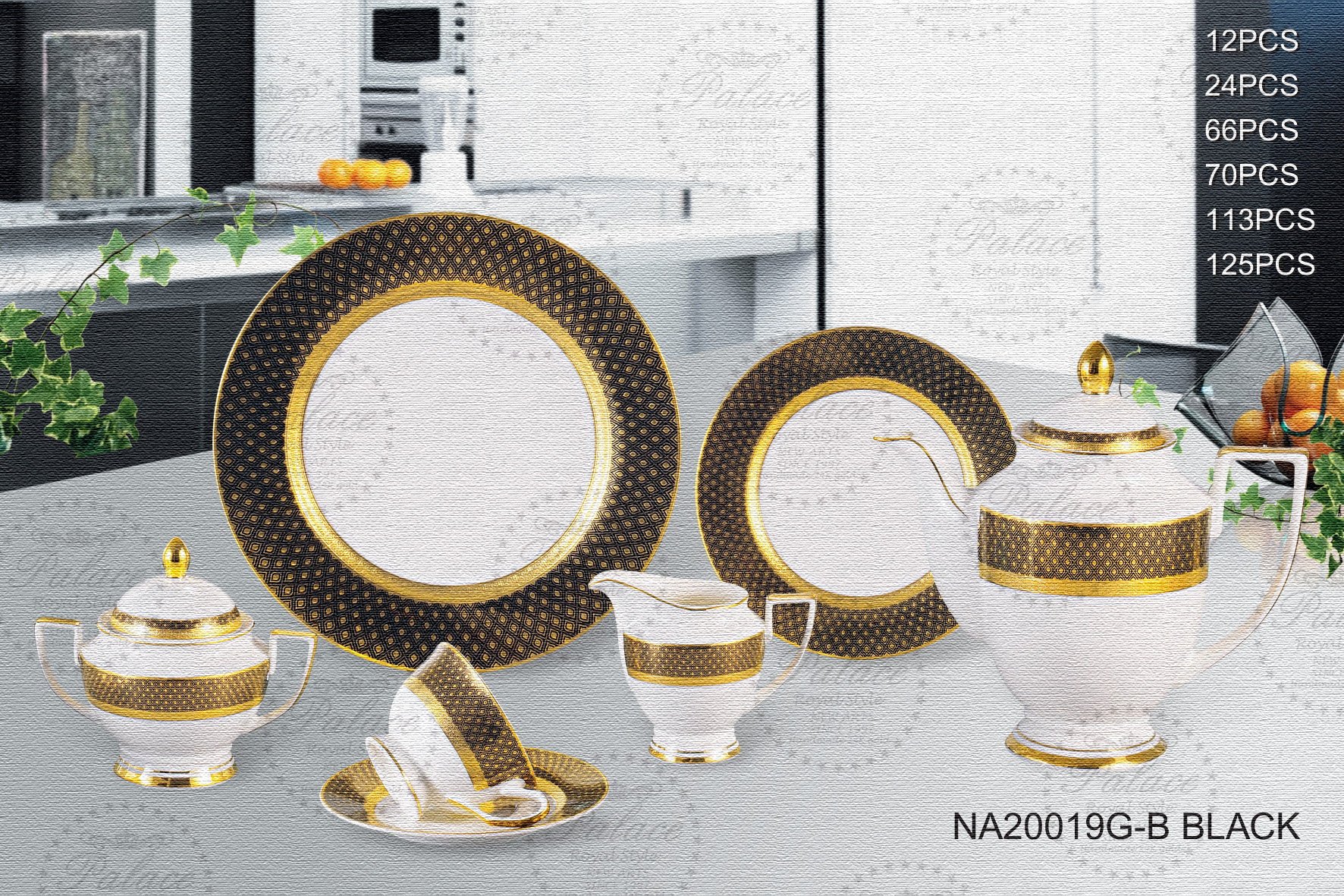 Tea Set-24pcs; Brunch Set; Dinner Set