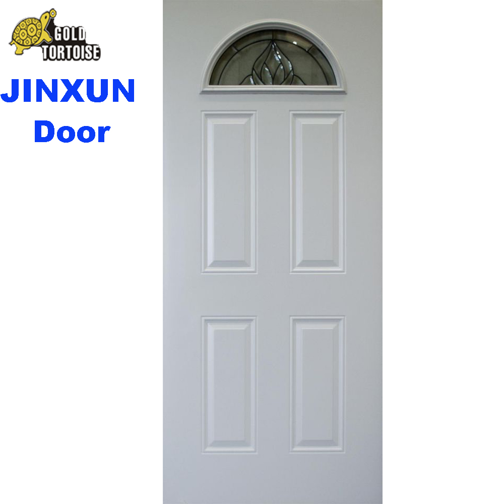 Steel Door With Fanlite Glass Frame