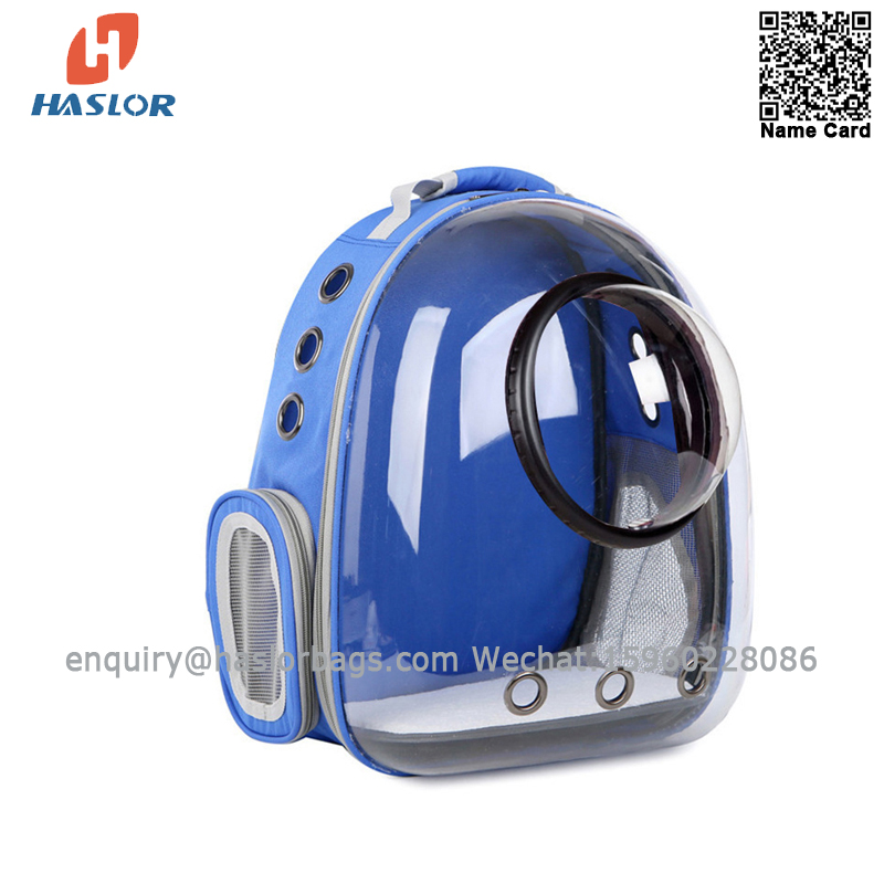0101 M haslor Cat backpack, full see-through space bag for pet dog backpack bag carrier