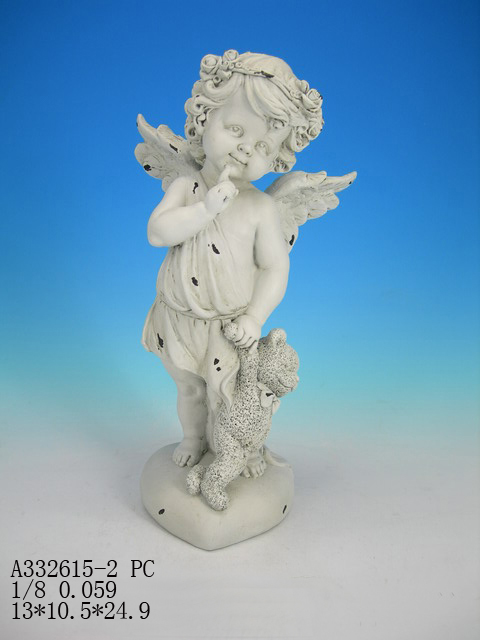10"stangin Fairy With Bear Pc