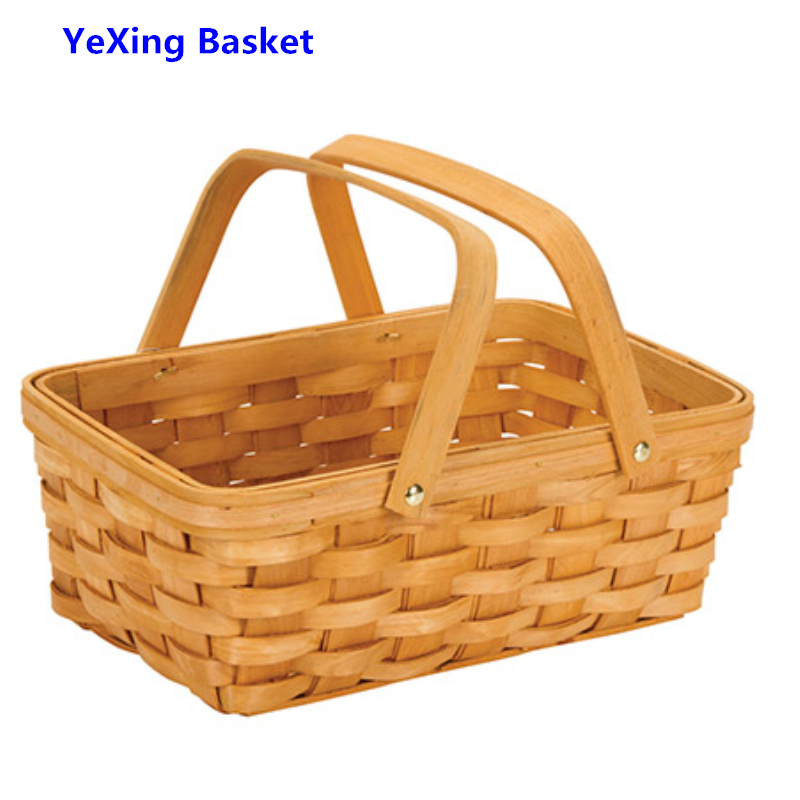 Handweaving basket