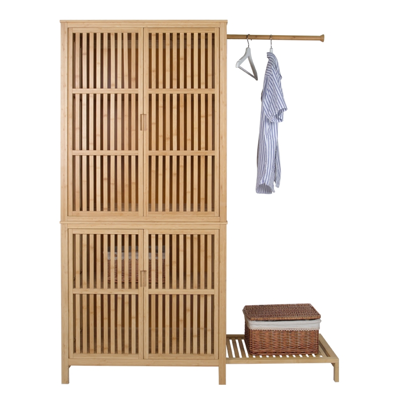 Bamboo furniture, wardrobe
