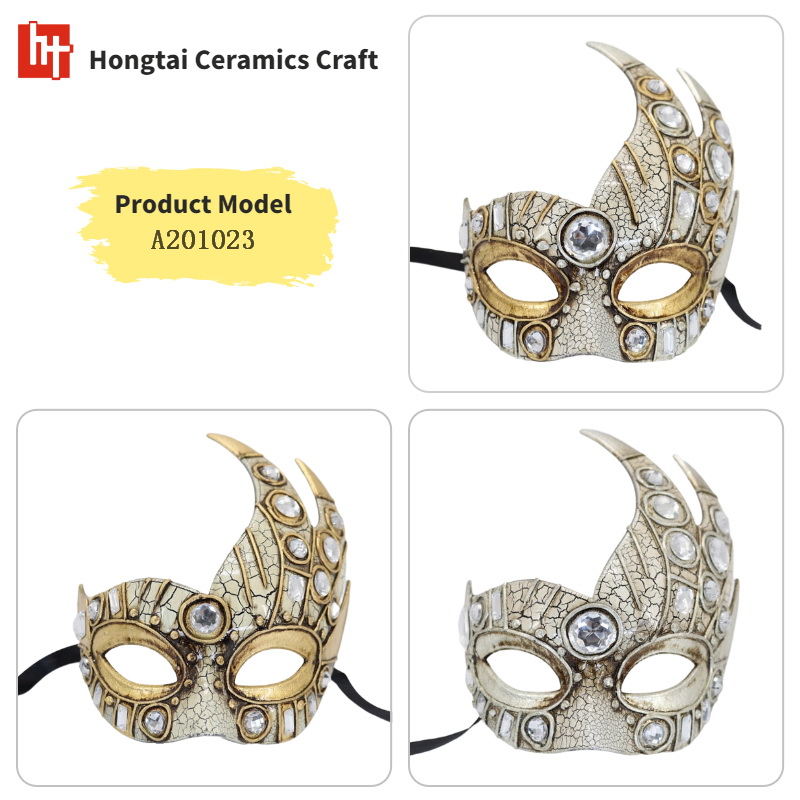 3/set Venetian/Roman Style Carnival Mask with Gems A201023