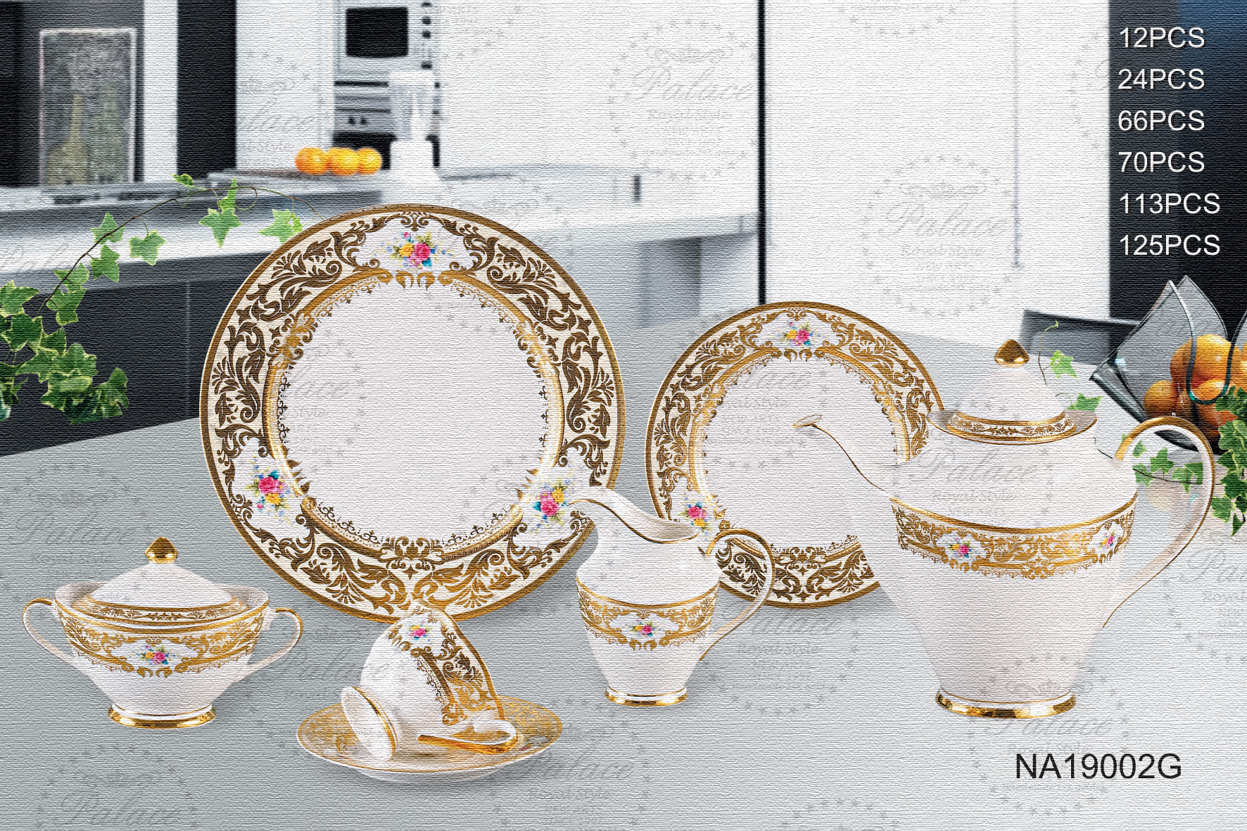 Tea Set-24pcs; Brunch Set; Dinner Set