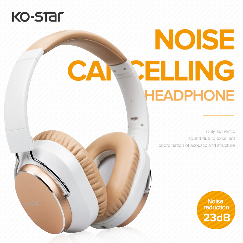 KO-STAR High performance active noise cancelling bluetooth headphone wireless headphones NB-2020