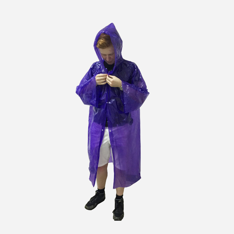 Raincoat with snap Buttons