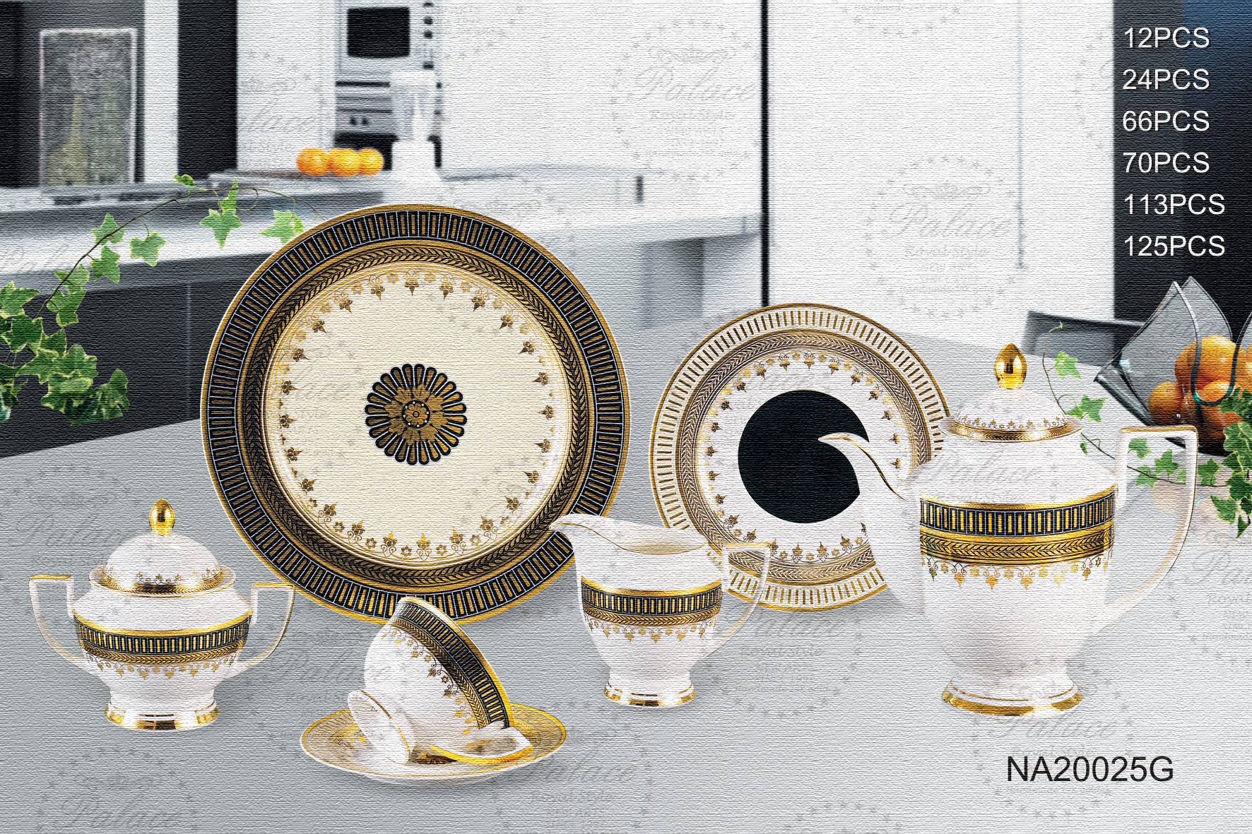 Tea Set-24pcs; Brunch Set; Dinner Set