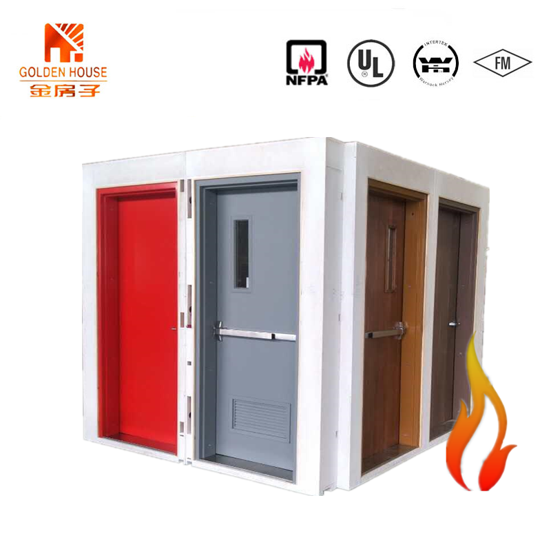 180min GH /UL certificate 8080 steel fire rated door