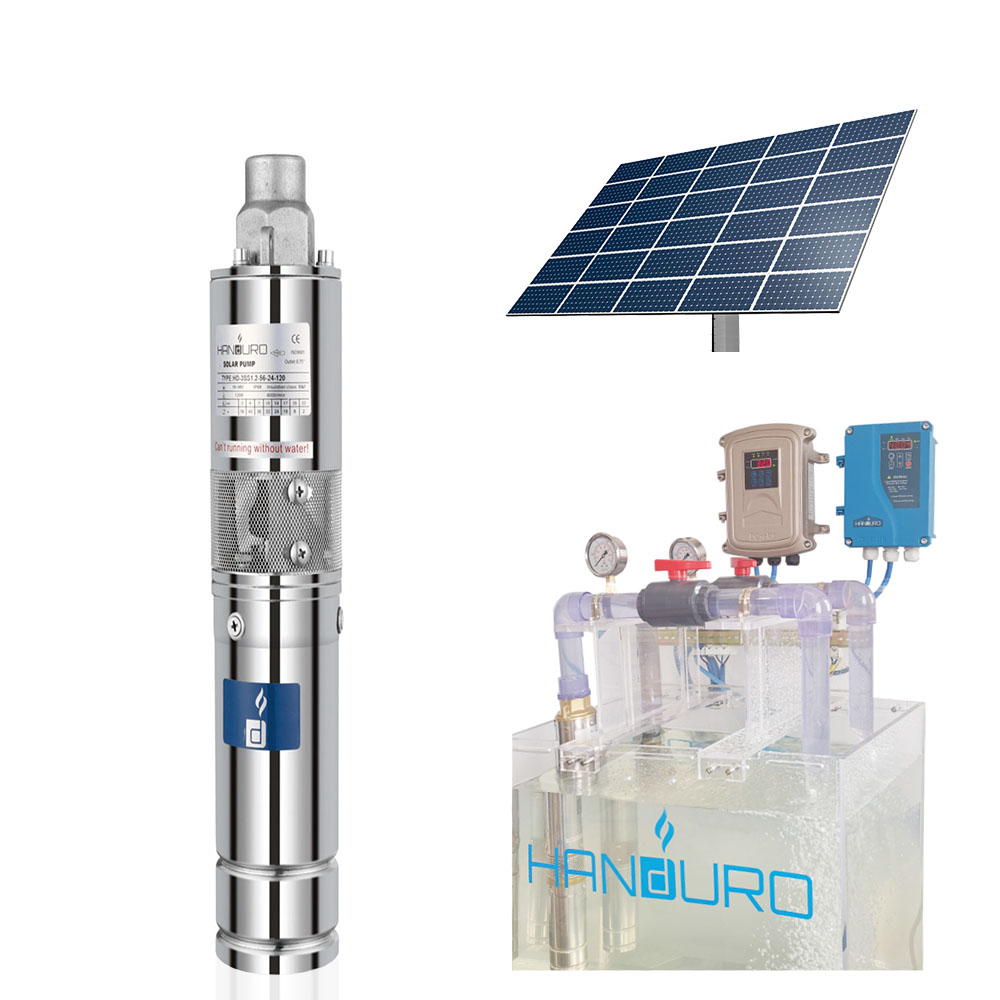 500W 48V Africa Hot Selling Screw Solar Water Pump